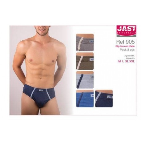 Slip hombre algodón color Slip hombre algodón color